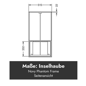 Novy Inselhaube Phantom Frame/Cable