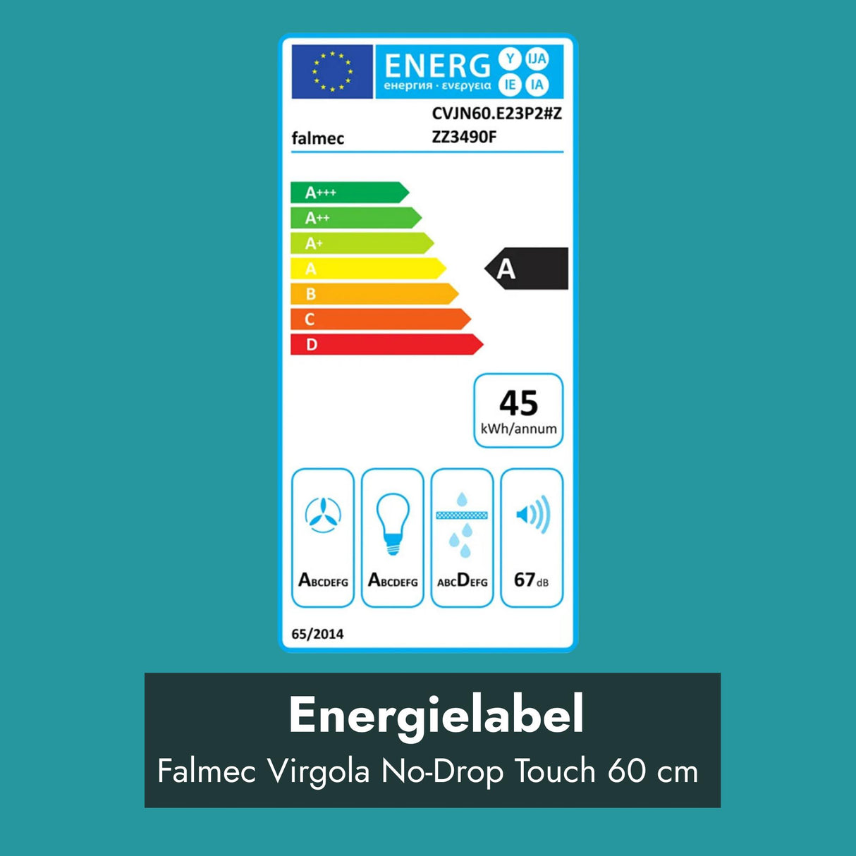 Falmec Virgola No-Drop Touch