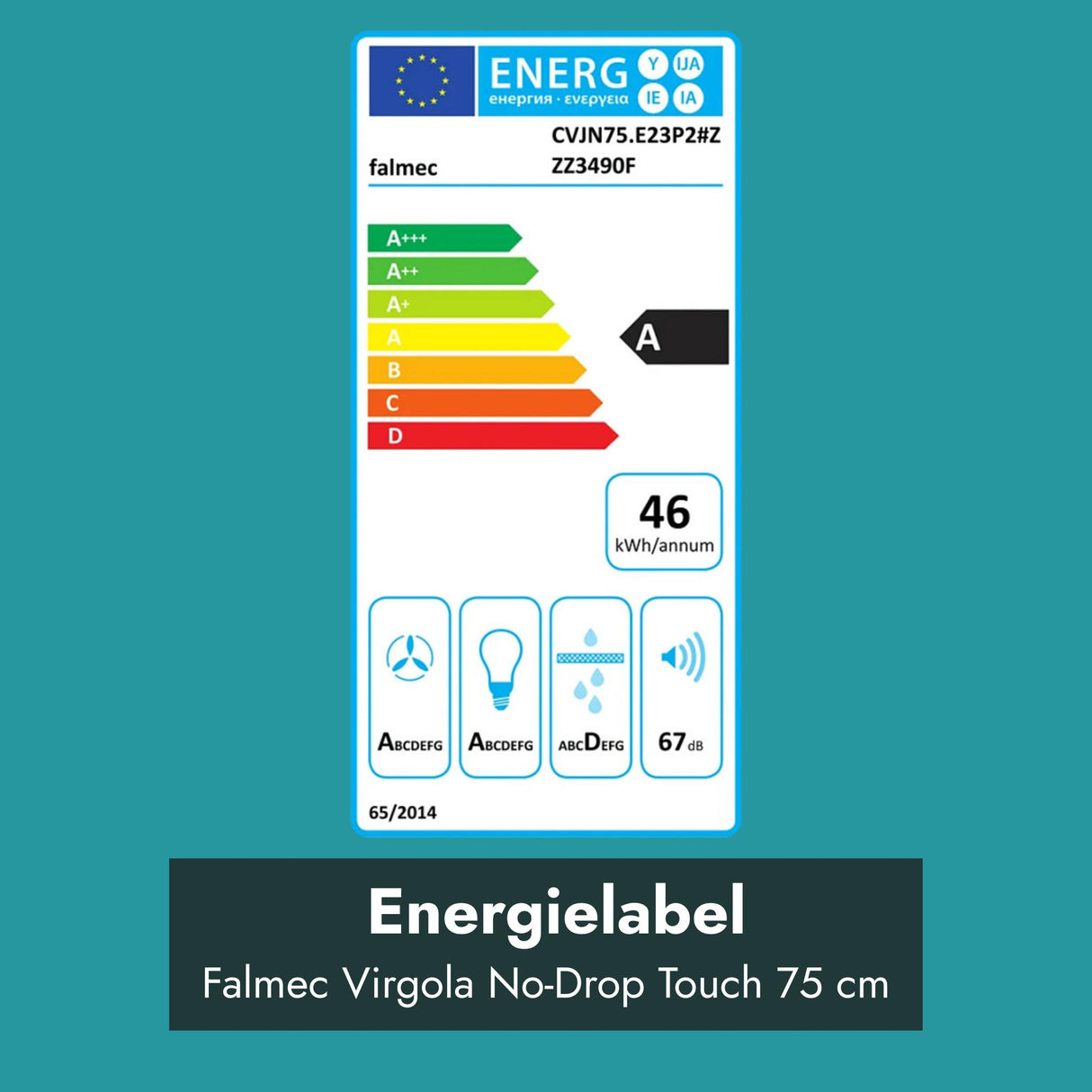 Falmec Virgola No-Drop Touch