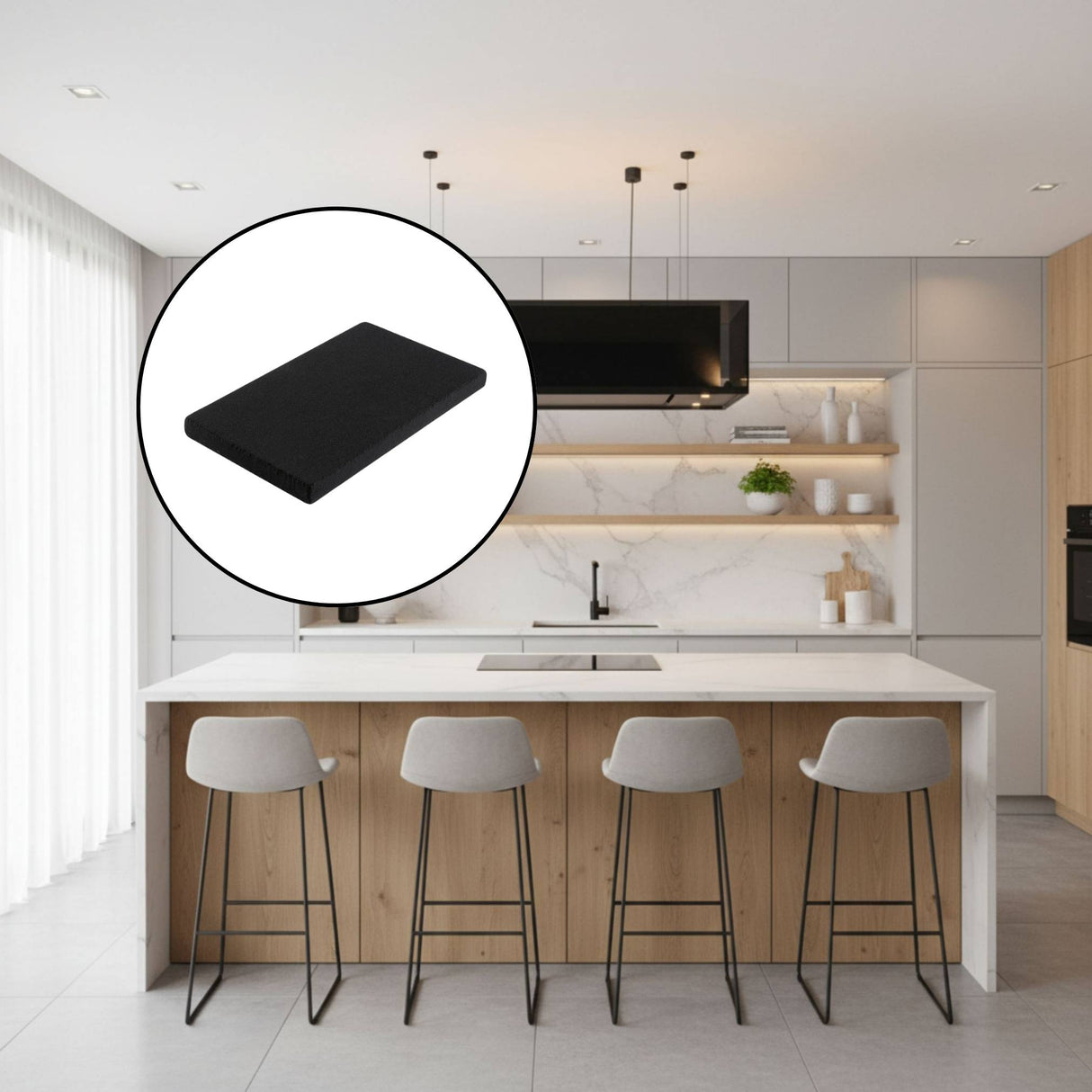 Monoblock Ersatzfilter Novy Phantom/Pureline Frame