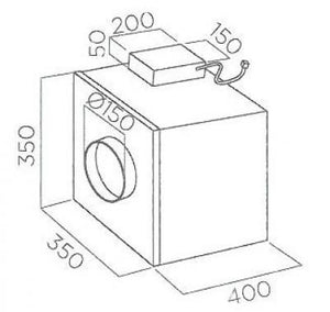 Elica Externer Motor GME 88 für Elica Dunstabzugshauben