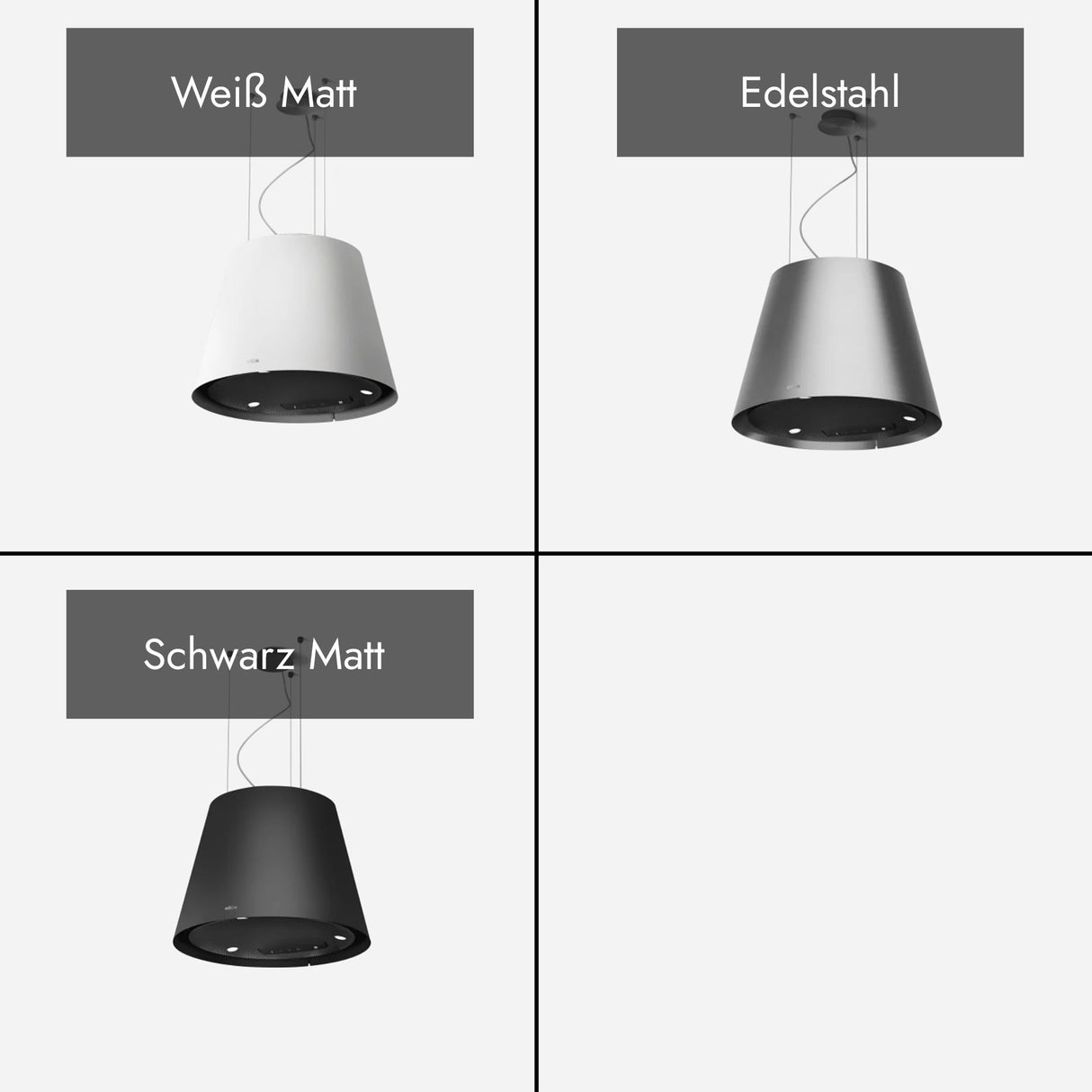 Elica Easy UX Inselhaube