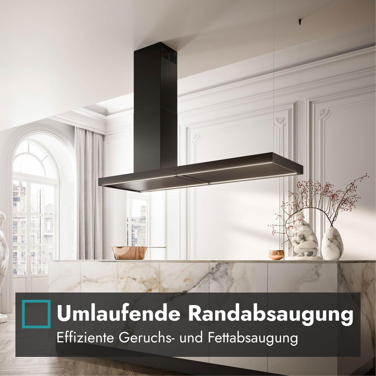 Falmec Elle Inselhaube