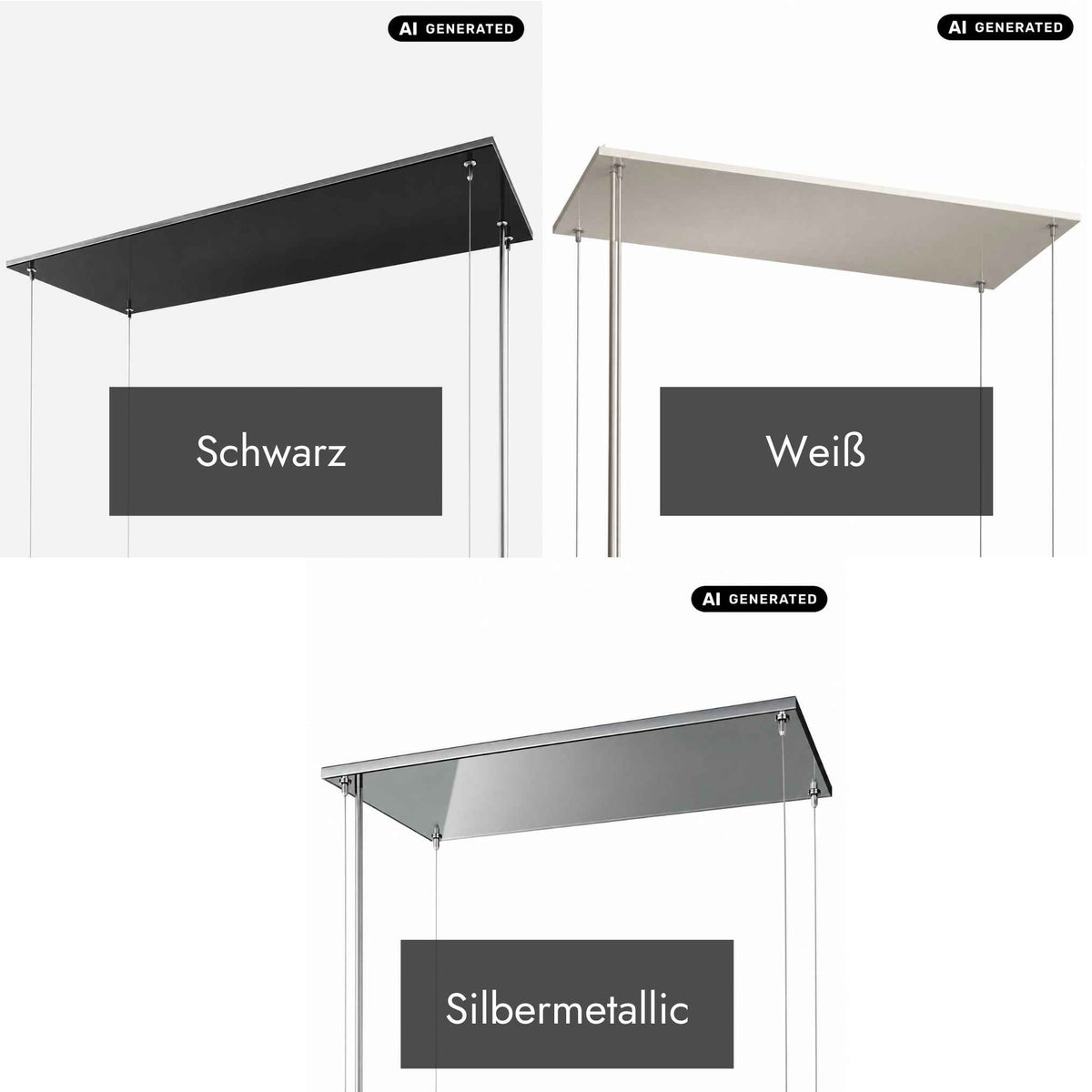 Berbel Deckenanschluss Glasverkleidung ohne Beleuchtung