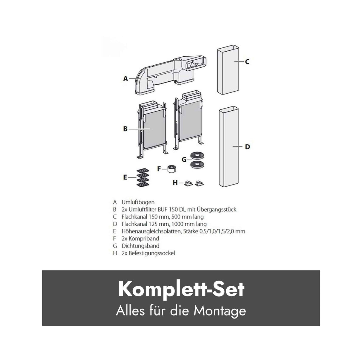 Berbel Umluft-Set DL BUF