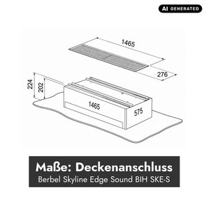 Berbel Deckenanschluss Teilversenkung