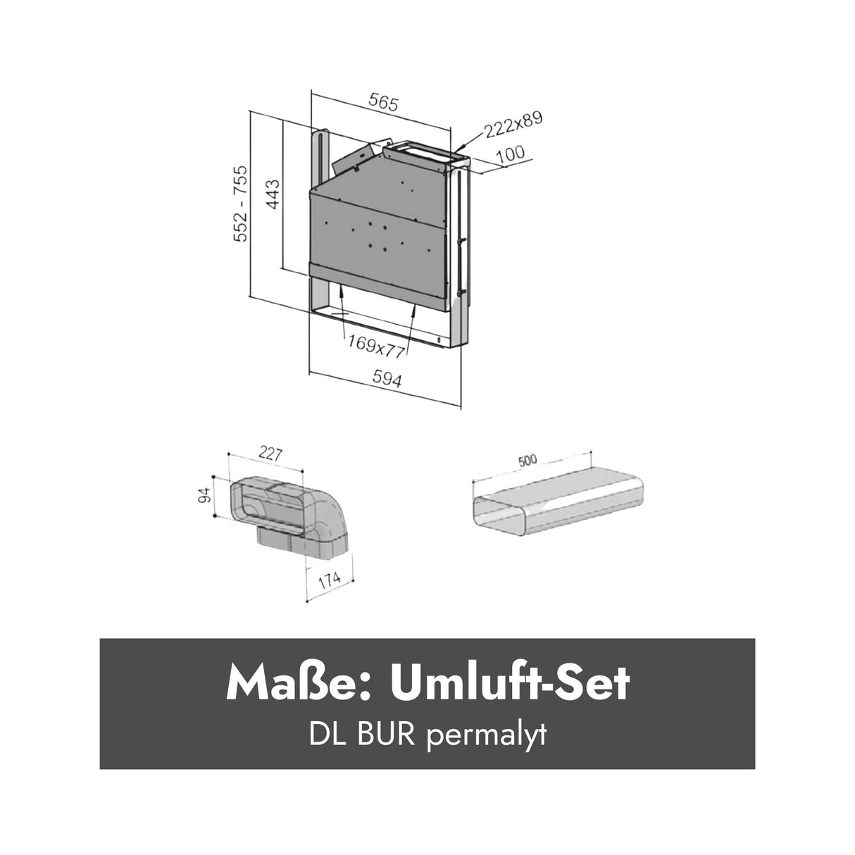 Berbel Permalyt-Set DL BUR für Downline