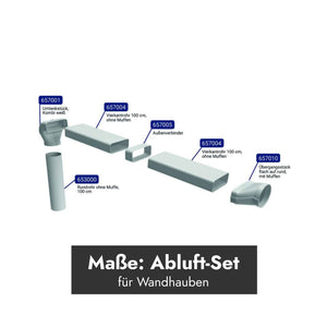 Abluft-Set-AL-230/150 optimAIRo