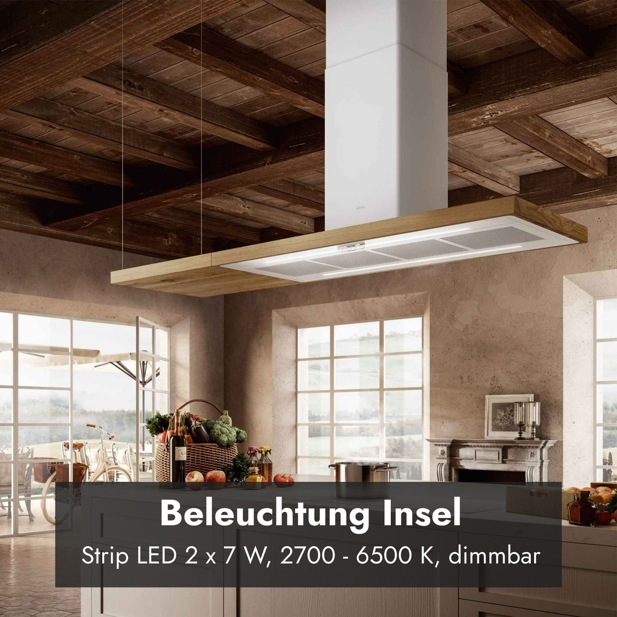 Elica Bio Wand- oder Inselhaube