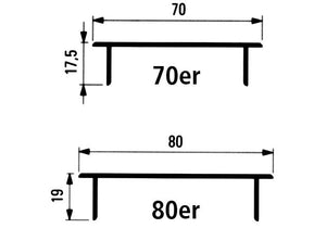Lüftungsgitter in Aluminium oder Farbe