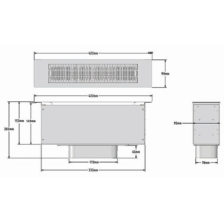 Airforce Sockel-Umluft-Kasten