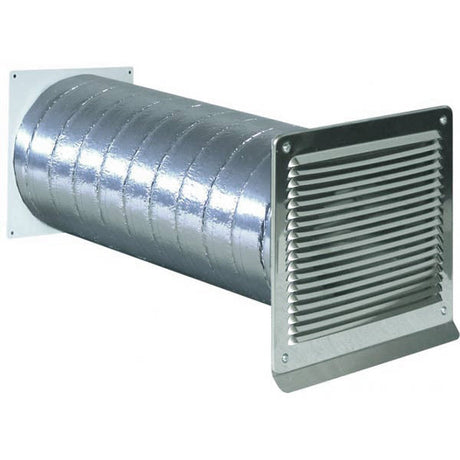 Iso-Mauerkasten Edelstahl Kupfer 125 / 150 mm