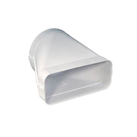 Übergangsstück Flachkanal zu Rundkanal Abluftrohr