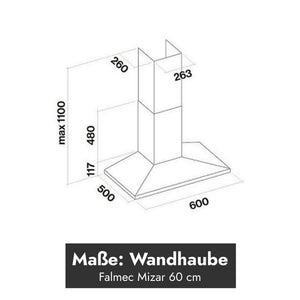 Falmec Mizar Wandhaube