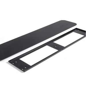 Novy Decken Anschlussplatte schwarz für Mood 7550