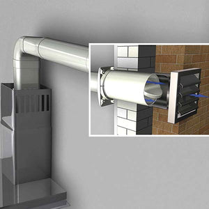 Air-Circle Aeroboy Inox Mauerkasten 150 mm Edelstahl