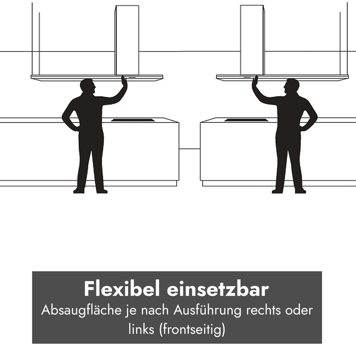 Falmec Lumen Inselhaube NRS 175