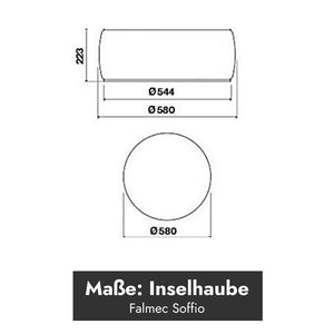 Falmec Soffio Inselhaube