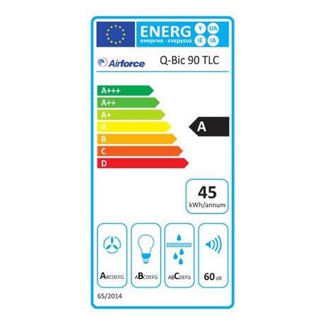 Airforce Wandhaube Q-BIC Umluft oder Abluft
