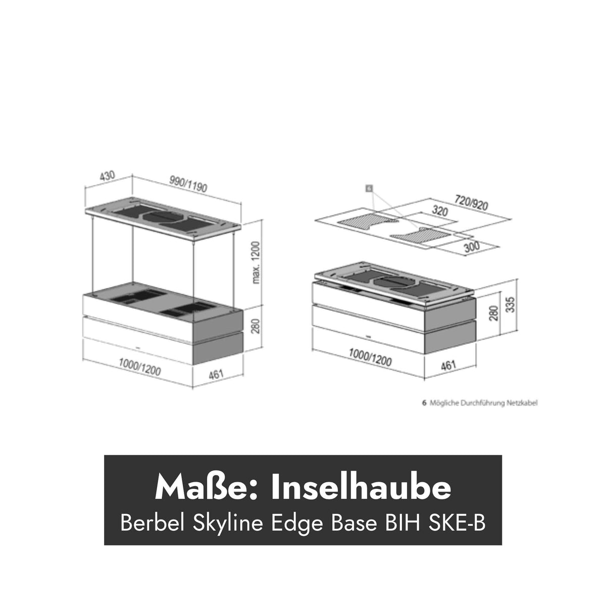 Berbel Skyline Edge Base BIH SKE-B