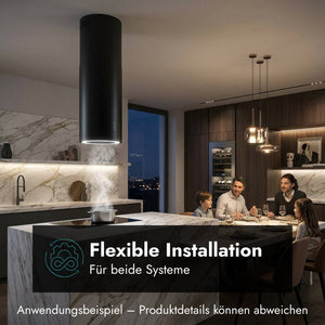 Falmec Polar Evo Insel-/Wandhaube