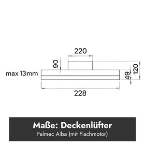 Falmec Alba Deckenlüfter