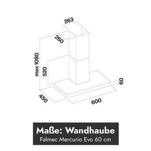 Falmec Mercurio Evo Wandhaube