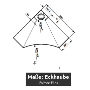 Falmec Elios Eckhaube