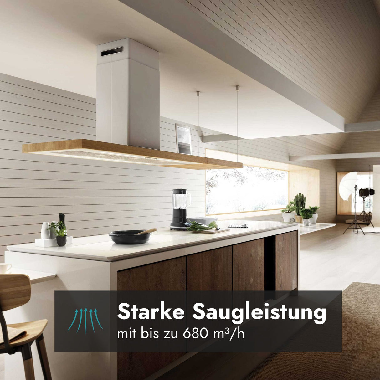 Elica Bio Wand- oder Inselhaube