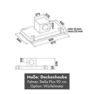 Falmec Stella Plus Deckenlüfter