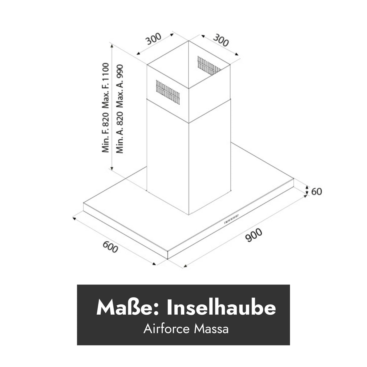 Airforce Massa F54 Inselhaube