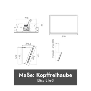 Elica Elle-S Kopffreihaube