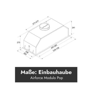 Airforce Modulo Pop Einbauhaube