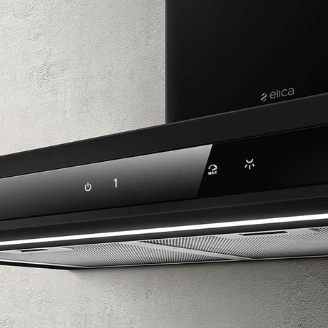 Elica Adéle Wandhaube Schwarz