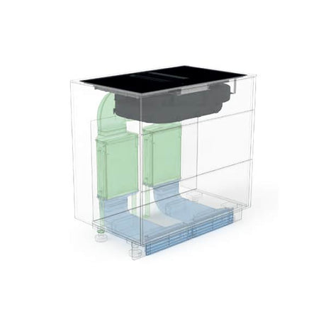 Berbel Ausblasgitter-Set für Tischhauben