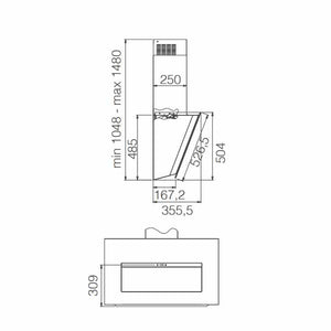 Elica Bloom Kopffreihaube 
