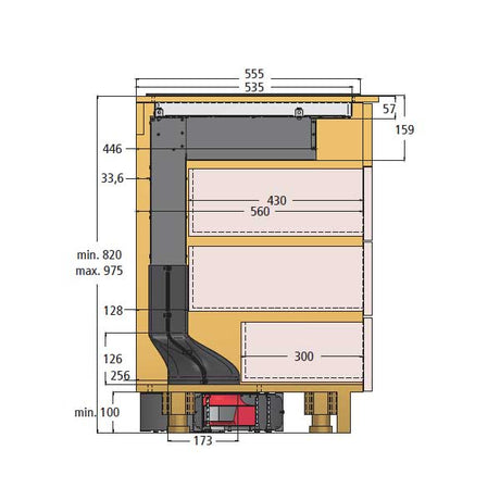 Airforce Centrale B2 Eco Tischhaube