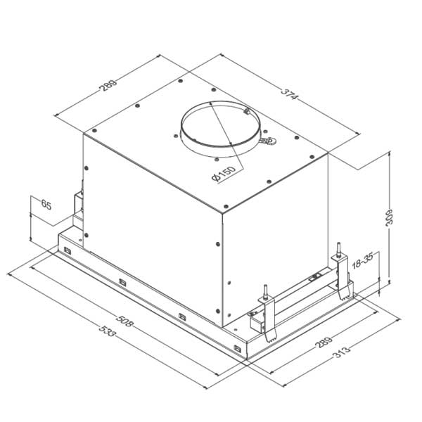 Novy Crystal Lüfterbaustein