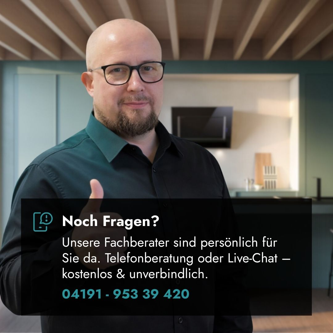 Persönliche Fachberatung zum Falmec Nuvola LED Deckenlüfter per Telefon oder Live-Chat bei Dunstabzugshauben-Welt.