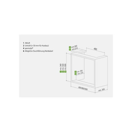 Berbel Firstline BEH FL Einbauhaube 