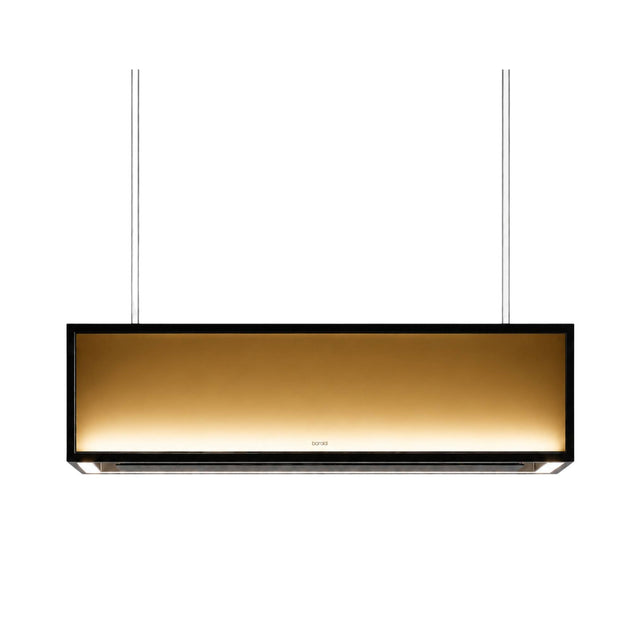 Höhenverstellbare berbel Skyline Frame Dunstabzugshaube mit Liftfunktion und elegantem Rahmen aus Vierkantrohr