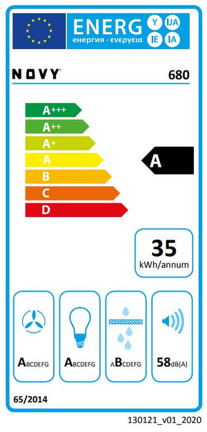Novy Fusion Flachschirmhaube 