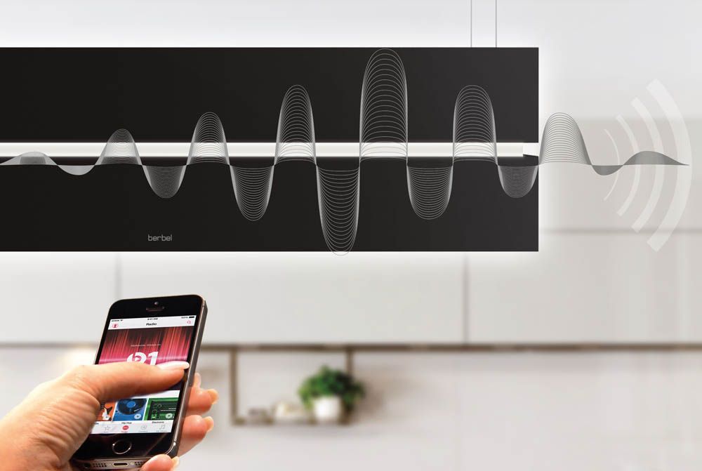 Berbel Skyline Edge Sound Inselhaube