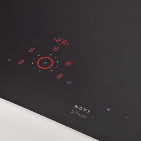 Novy Comfort Matte Line Kochfeld mit InTouch-Funktion für die Bedienung passender Dunstabzugshauben
