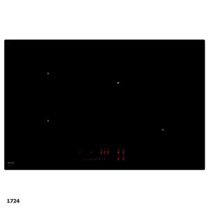 Kochfeld mit Induktion und Topferkennung
