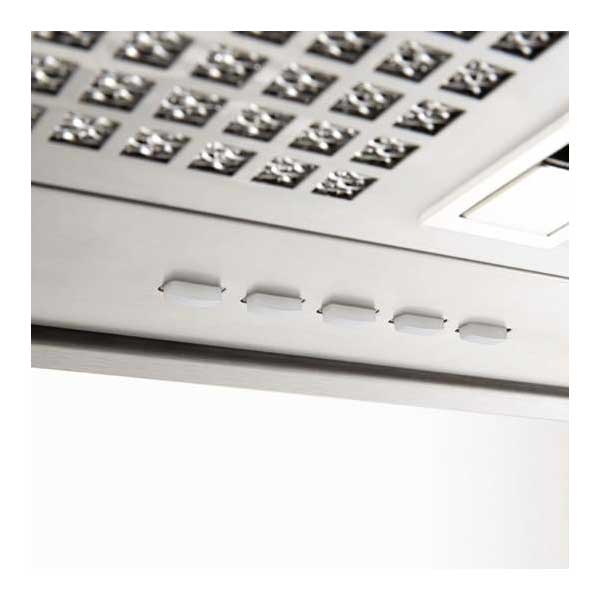 Novy Lüfterbaustein Essence Edelstahl