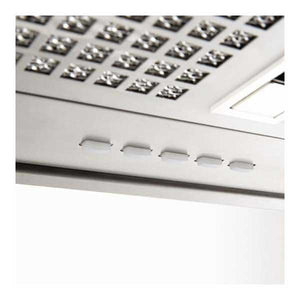 Novy Lüfterbaustein Essence Edelstahl