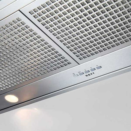 Novy Lüfterbaustein Essence Edelstahl