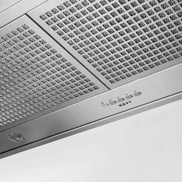 Novy Lüfterbaustein Essence Edelstahl