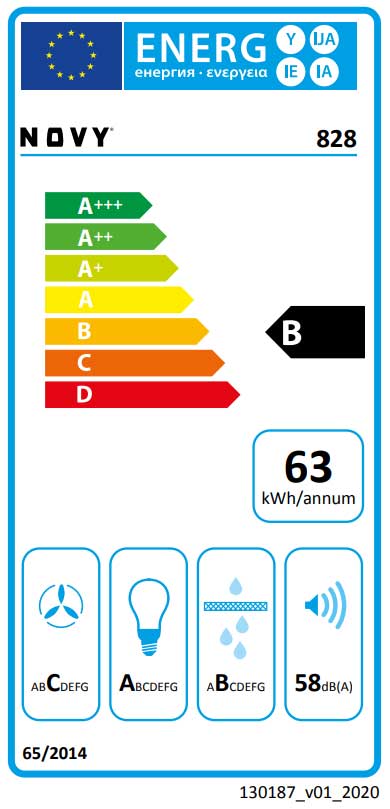 Novy Lüfterbaustein Essence Edelstahl